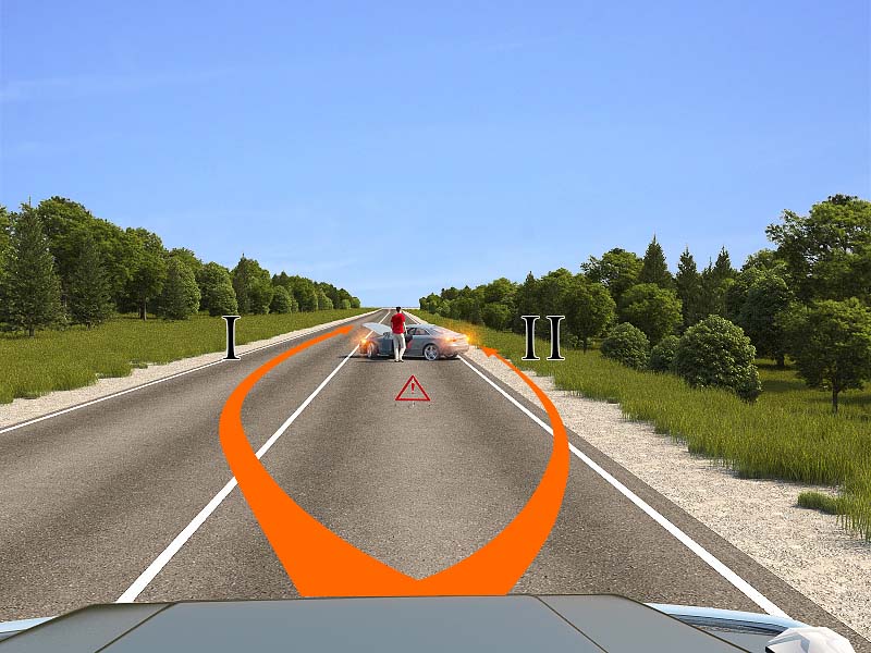Кедергіні көрсетілген траекториялардың қайсысымен айналып өтуге рұқсат етіледі?
