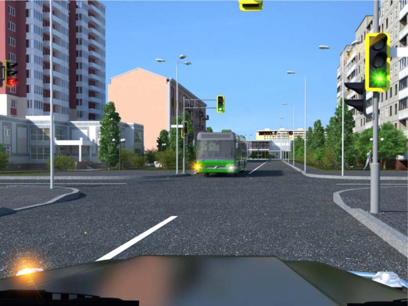 Қиылыста солға бұрылған кезде автобусқа жол бересіз бе?