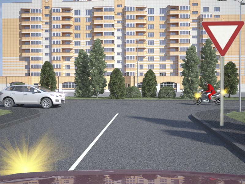 Жол қиылысында солға бұрылған кезде кімге жол бересіз?
